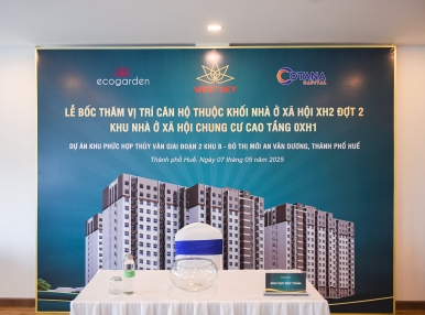 LỄ BỐC THĂM TÒA W2 - WEST SKY, ECOGARDEN